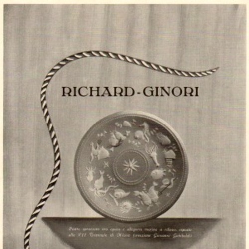 Richard Ginori b&w 1936-1950